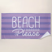 Serviette De Plage Plage (Devant)