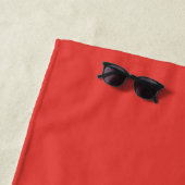 Serviette De Plage Plage (En situation)