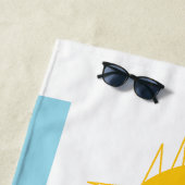 Serviette De Plage Plage 01 (En situation)