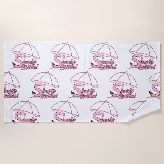 Serviette De Plage Plage 02 (Devant)