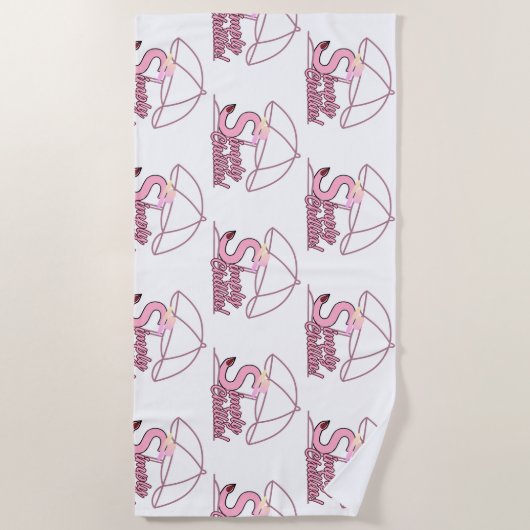 Serviette De Plage Plage 02 (Devant)