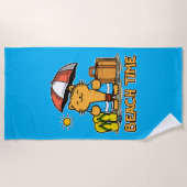 Serviette De Plage Plage 1 (Devant)
