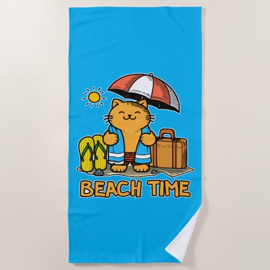 Serviette De Plage Plage 1 (Devant)