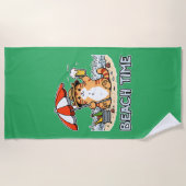 Serviette De Plage Plage 2 (Devant)