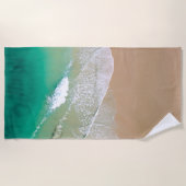 Serviette De Plage Plage calme (Devant)