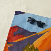 Serviette De Plage Plage de buffle (En situation)