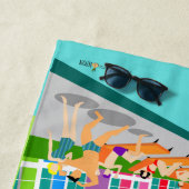 Serviette De Plage Plage de Palm Springs Hotel (En situation)