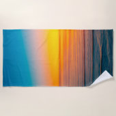 Serviette De Plage Plage de plage Sunrise Beach Towne (Devant)