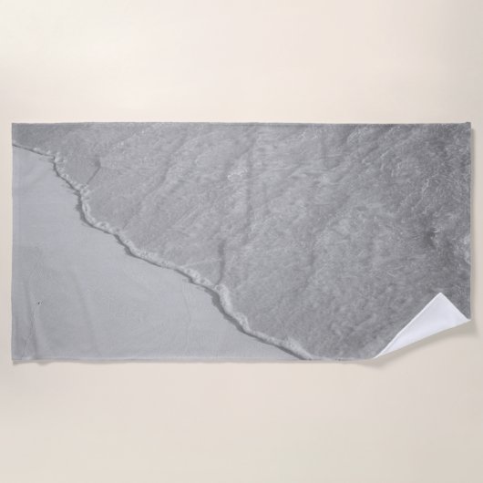 Serviette De Plage Plage des Caraïbes Zen Oasis #3 #océan #mur #art (Devant)