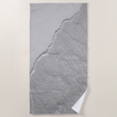Serviette De Plage Plage des Caraïbes Zen Oasis #3 #océan #mur #art (Devant)