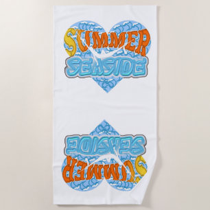Serviette De Plage Plage et de retour bientôt