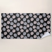 Serviette De Plage Plage Ocean Shell Coast Summer Beach Towne (Devant)