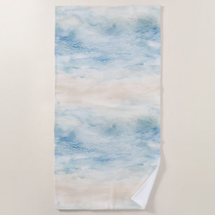 Serviette De Plage Plage Océanique Côtière