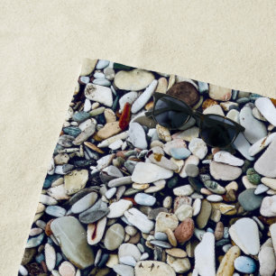Serviette De Plage Plage Pierre Galets