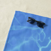 Serviette De Plage Plage/piscine Good Vibes (En situation)