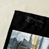 Serviette De Plage Plage Serviette Vénus à Port (En situation)