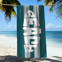 Plage S'Il Vous Plaît Philly Football Green Beach