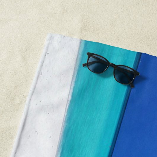 Serviette De Plage Plage tropicale Palm Relax (En situation)