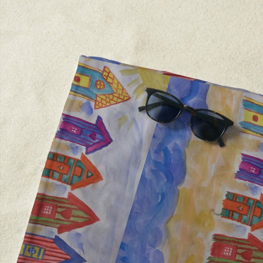 Serviette De Plage Plages (En situation)