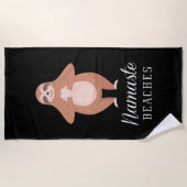 Serviette De Plage Plages Namaste (Devant)