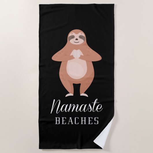 Serviette De Plage Plages Namaste (Devant)