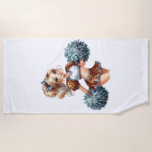 Serviette De Plage Plaid de jeté (Devant)