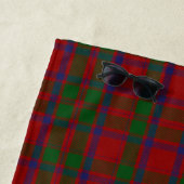 Serviette de plage Plaid MacIntosh Tartan (En situation)