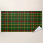 Serviette de plage Plaid MacMillan Tartan (Devant)
