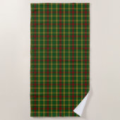 Serviette de plage Plaid MacMillan Tartan (Devant)