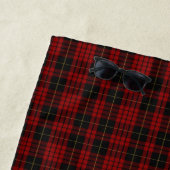 Serviette de plage Plaid MacQueen Tartan (En situation)