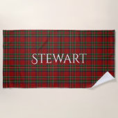 Serviette de plage plaid Royal Stewart Tartan (Devant)