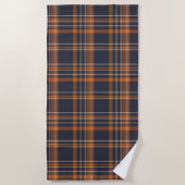 Serviette De Plage Plaid rustique Noël/hiver (Devant)