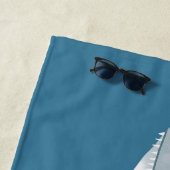 Serviette De Plage Plaisant requin noir pointu de récif (En situation)