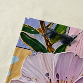 Serviette De Plage Plaisir Floral (En situation)