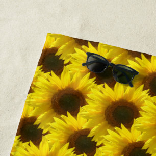 Serviette De Plage Plaisir tournesol au soleil
