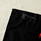 Serviette De Plage Plan de Batman Spraypaint (En situation)