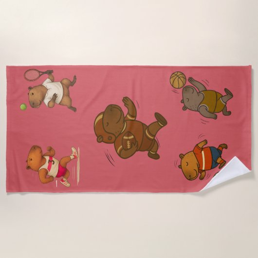Serviette De Plage Planificateur (Devant)
