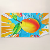 Serviette De Plage Plat Mango (Devant)