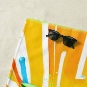 Serviette De Plage Plat Mango (En situation)