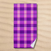 Serviette De Plage Plat rose violet classique