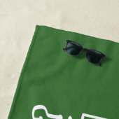 Serviette De Plage Plata o Diplomo (En situation)