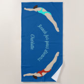 Serviette De Plage Plongée (Devant)