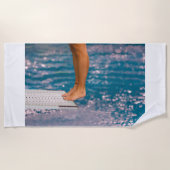 Serviette De Plage plongée à partir de plongée (Devant)