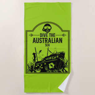 Serviette De Plage Plongée par naufrage Australie