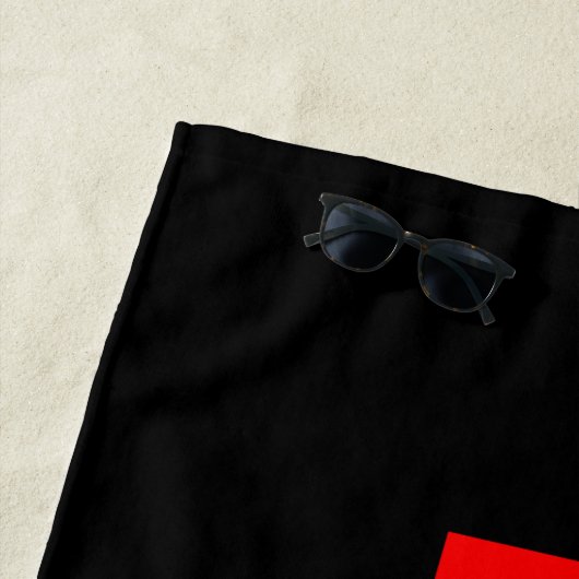 Serviette De Plage Plongeur autonome (En situation)