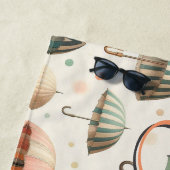 Serviette De Plage Pluie d'été (En situation)