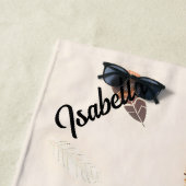 Serviette De Plage Plumes Collection Boho populaire de luxe (En situation)