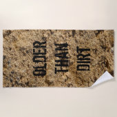 Serviette De Plage Plus âgé que la tête (Devant)