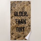 Serviette De Plage Plus âgé que la tête (Devant)