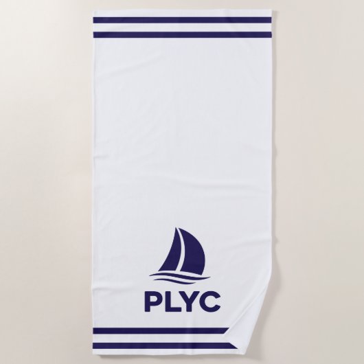 Serviette de plage PLYC (Devant)